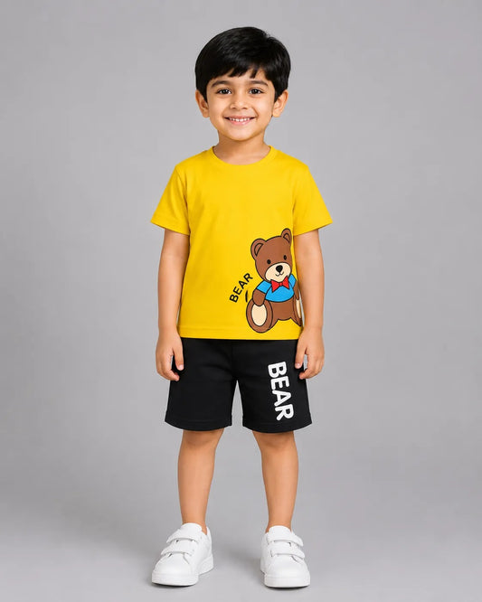 Teddy Bear Short Set