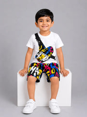 Urban Vibes Short Set - White