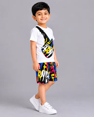 Urban Vibes Short Set - White