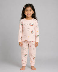 Pink Rainbow Kids Wear