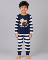Blue Roll Up Kids Wear