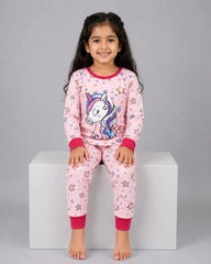 Magical Unicorn Pajama Set - Pink