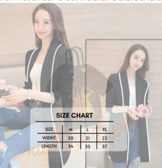 Winter Lapel Long Coat or Women