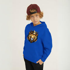 Golden Lion Printed Kids Hoodie Set