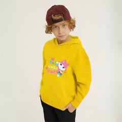 Kids Winter Hoodie Set | Baby Cute Cat Printed
