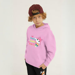 Kids Winter Hoodie Set | Baby Cute Cat Printed