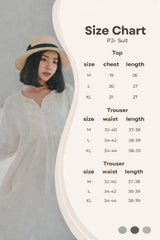 Green Check Pattern Loungewear Set