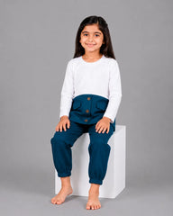 Little Luxe Pocket Pajama Set - Sherwood Green
