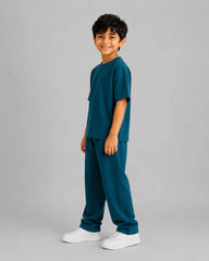 Drop Shoulder Co-Ord Set - Sherwood Green