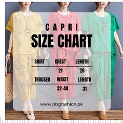 Lines Printed Capri Plazzo – Yellow