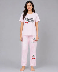 Cherish Today Night Suit - Pink