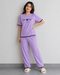 Soft Heart Minimal Pajama Set