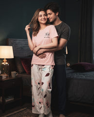 Rosy Blossom Pajama Set