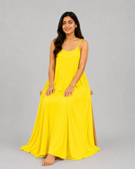 Cami Flow Maxi Dress - Yellow