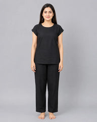 Cozy Core Lounge Set - Black
