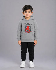 Kids Winter Hoodie Set | J 23 Printed