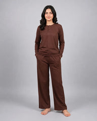 Women Pure Comfort Set - Chocolate Brown