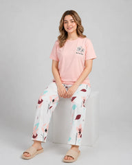 Rosy Blossom Pajama Set