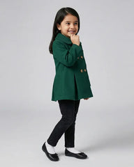 Girls Emerald Green Coat