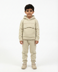 Premium Kids Pistachio Fleece Hoodie & Jogger Set