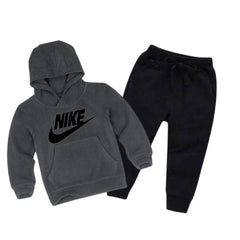 Kids Winter Hoodie Set | Nike Printed