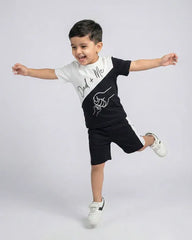 Dad + Me Short Set - Black