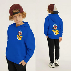 Kids Winter Hoodie Set | Pikachu Printed