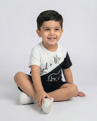 Dad + Me Short Set - Black
