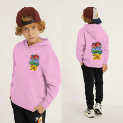 Kids Winter Hoodie Set | Love Joy Peace Printed