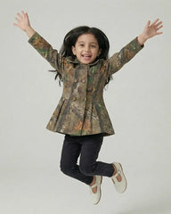 Girls Camouflage Coat