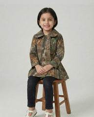 Girls Camouflage Coat