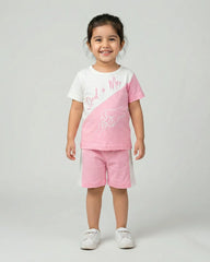 Dad + Me Short Set - Pink