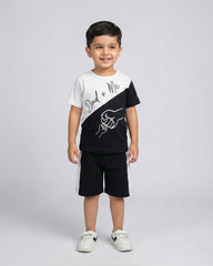 Dad + Me Short Set - Black
