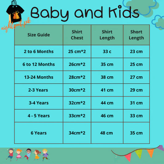 Blue Green Printed Kids Short Sleeve Kids Wear