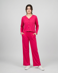 Deep Magenta Aura Lounge Set