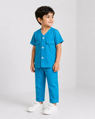 Signature Kids Pajama Set - Sky Blue