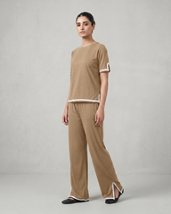 Baggy Style Loungewear - Light Brown