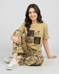 Earthy Bloom Lounge Pajama