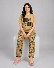 Earthy Bloom Lounge Pajama