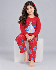 Little Angel Princess Pajama Set - Red