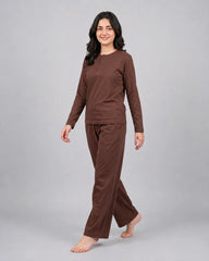 Women Pure Comfort Set - Chocolate Brown