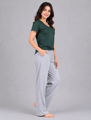 Women Ever Green Pajama Set