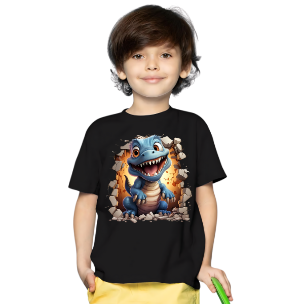 LITTLE DINO KIDS T SHIRT