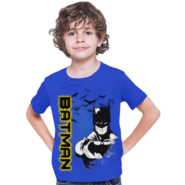 BAT MAN Printed T Shirt for Kids