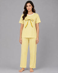Bow Bliss Nightwear - Yellow
