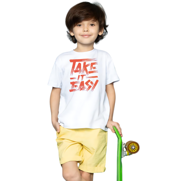 TAKE IT EASY KIDS T SHIRT