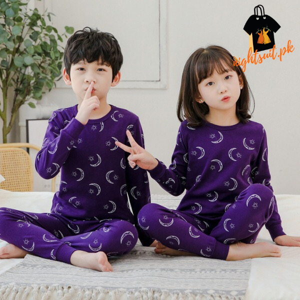 Purple Moon Kids Nightsuit