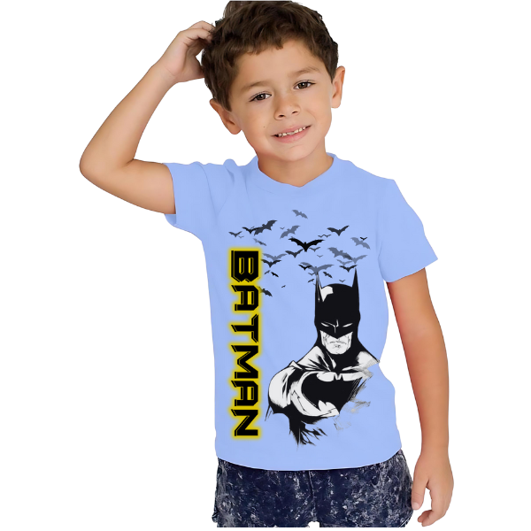 BAT MAN Printed T Shirt for Kids