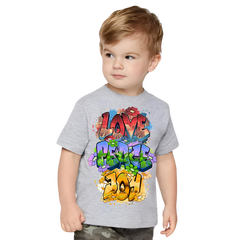 LOVE,PEACE,JOY KIDS T SHIRT