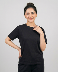 Ease Comfort Pajama Set - Black